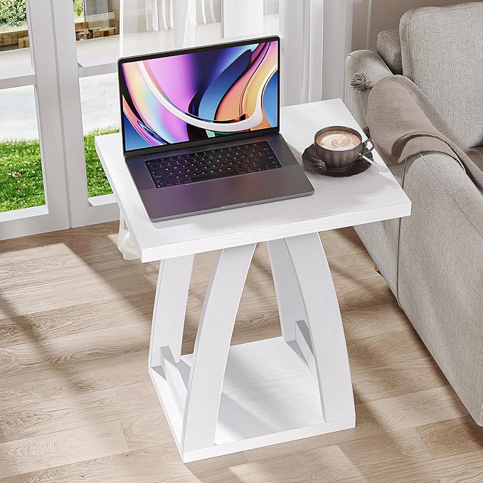 End Tables Living Room Set of 2. Side Tables Living Room. Side Table Beside - Image 2