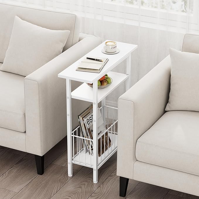 Vagusicc Narrow Side Table, Skinny Side Table - Image 6