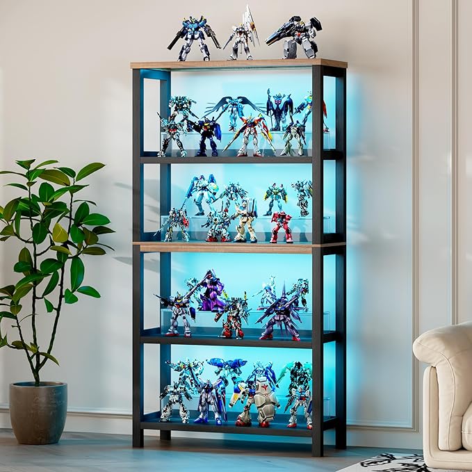 Vlsrka 5 Tier Wooden Bookshelf - Image 7