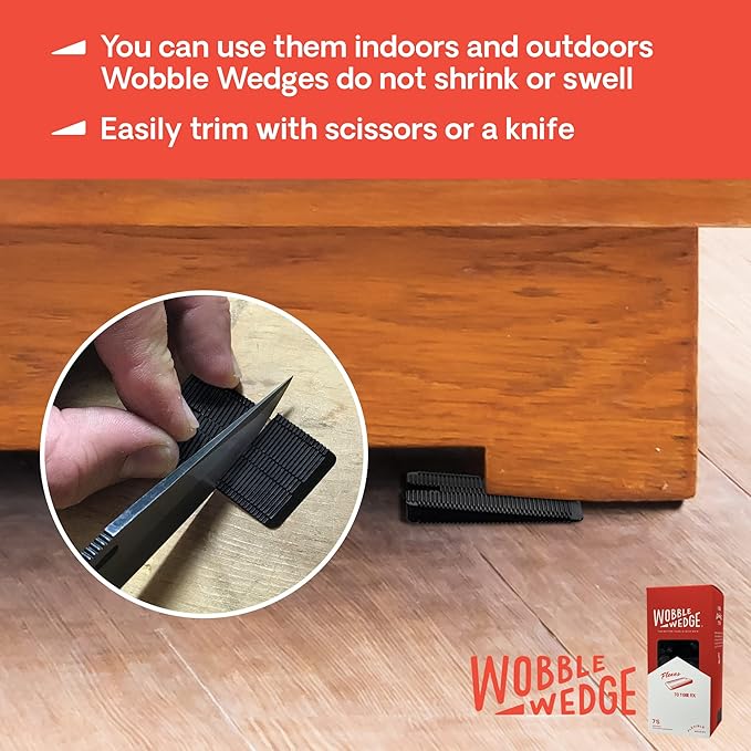 Wobble Wedges Flexible Plastic Shims - Image 3