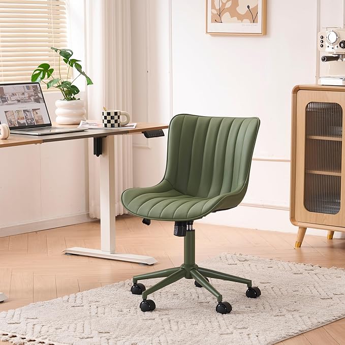 YOUNIKE Green Home Office Desk Chair - Image 9