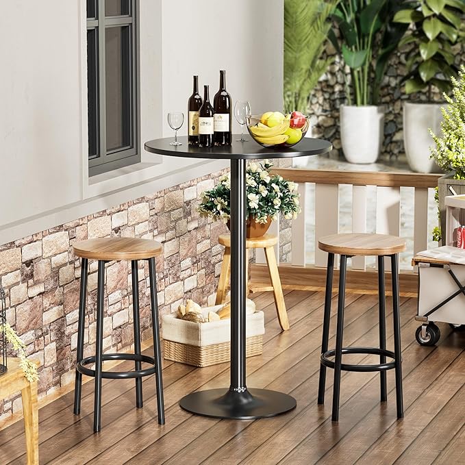 Shahoo Round Bar Table, Cocktail Tables - Image 7