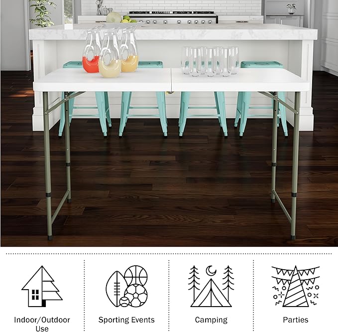 Adjustable Folding Table - Image 5