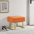 Modern Style Bedroom Single Seat Bench, Cushioned Bed end Stool, Living Room by ECLYLFurniture
