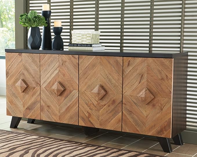 Signature Design by Ashley Robin Ridge Modern Wood Accent Cabinet or TV Stand - Image 5