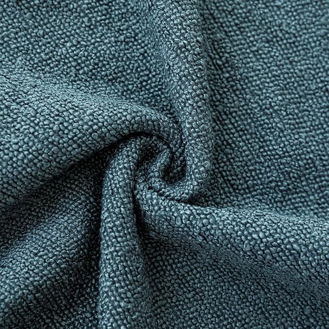 Foindtower Pack of 2 Textured Boucle Throw Pillow Covers Accent Solid - Image 3