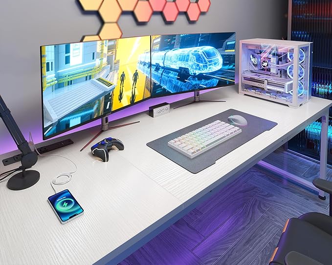 Coleshome 71 Inch Computer Desk - Image 5