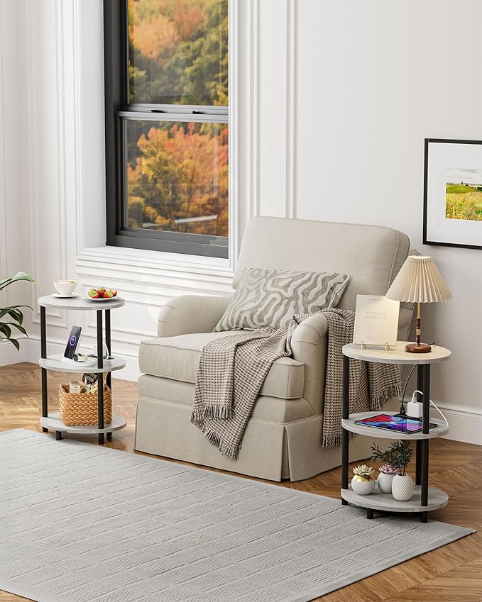 Small Round Side Table - Image 8