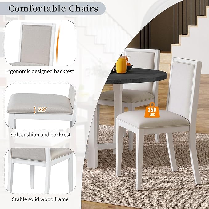 Ball & Cast 5 Pieces Dining Table Set - Image 9
