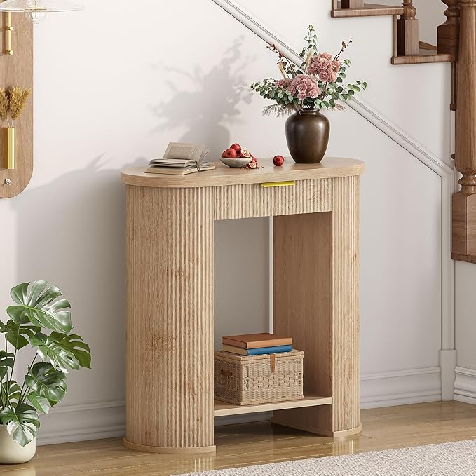 YITAHOME 31.5" Farmhouse Console Table by YITAHOME