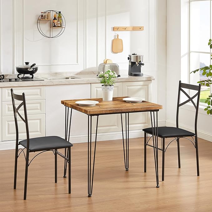 VECELO Kitchen Dining Room Table Set - Image 8