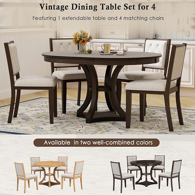 Ball & Cast Retro Dining Table Set - Image 5