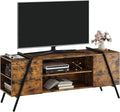 Garvee 55 Inch TV Stand with Slanted Metal Legs, Industrial Media Console with by Garvee