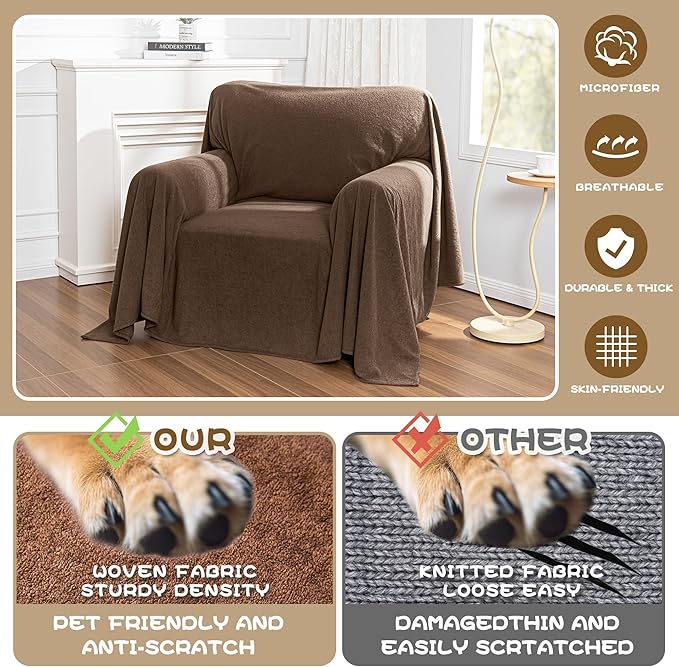 MYSKY HOME Couch Cover Sofa Covers - Image 2