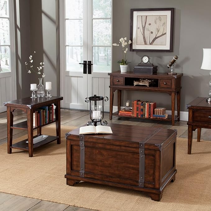 LIBERTY FURNITURE INDUSTRIES, INC. Aspen Skies End Table - Image 9