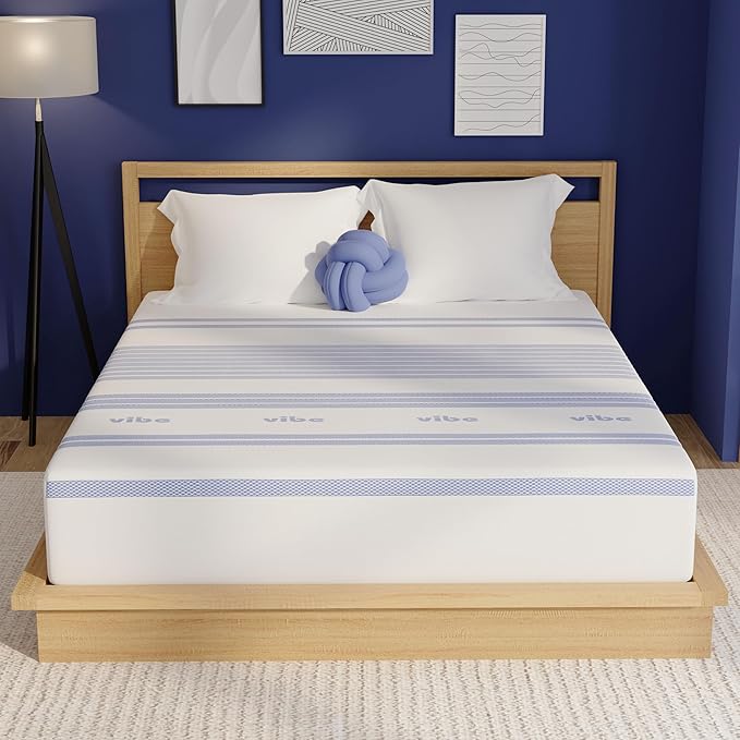 Vibe Gel Memory Foam Mattress, 12-Inch CertiPUR-US Certified Bed-in-a-Box - Image 8