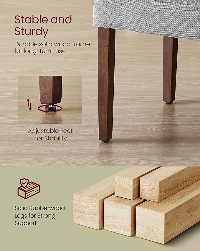 VASAGLE Dining Chairs, Parsons Chairs - Image 6