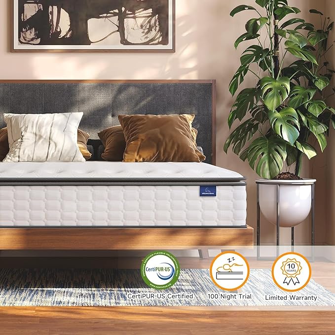 Vesgantti Twin XL Mattress, 12 Inch Hybrid XL Twin Mattress in a Box, Extra - Image 7