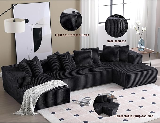 Free Combination Cloud Boneless Modular Sectional Sofa - Image 6