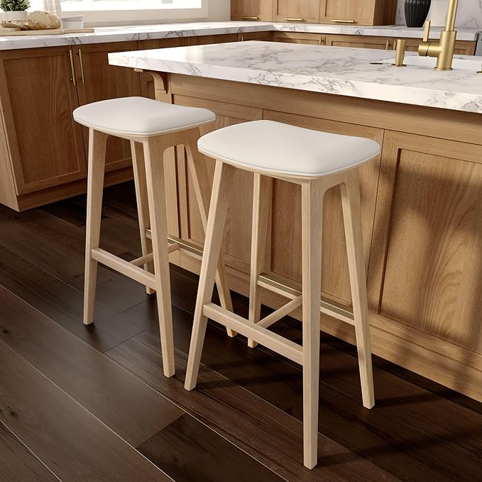 Plank+Beam Beryl Bar Height Stool - Image 10