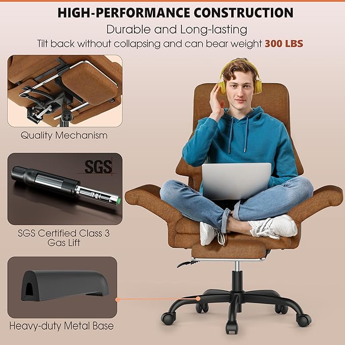 ELABEST C39 Cross Legged Office Chair - Image 7