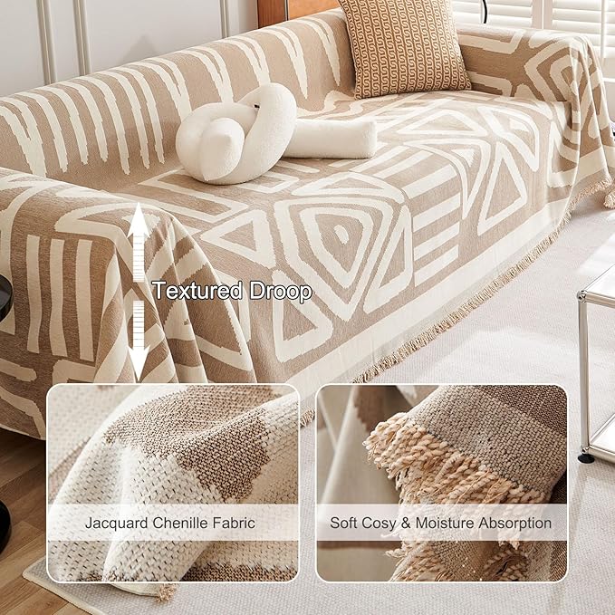 STACYPIK Boho Sofa Cover, Dog Couch Cover - Image 9