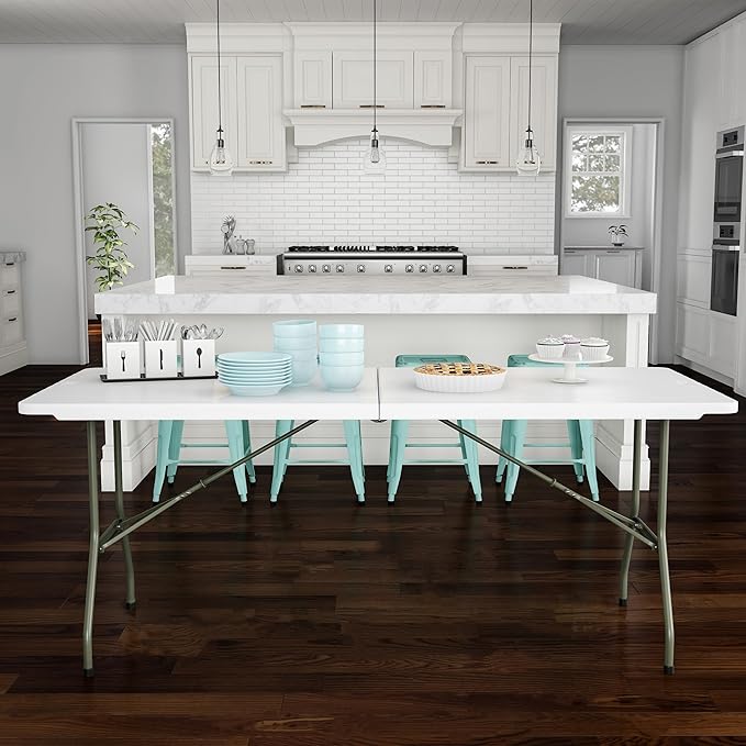 Lavish Home 6-Foot Folding Table - Image 7