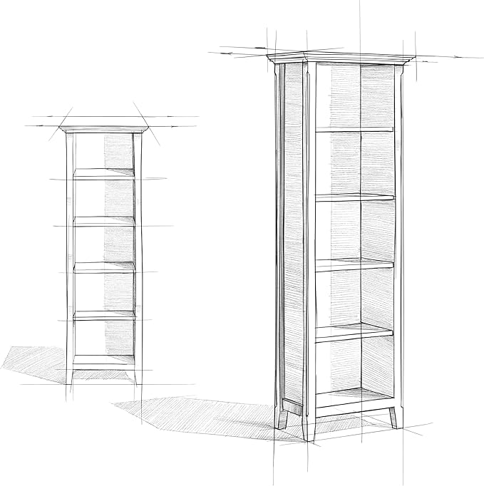 SIMPLIHOME Amherst Bookcase - Image 15