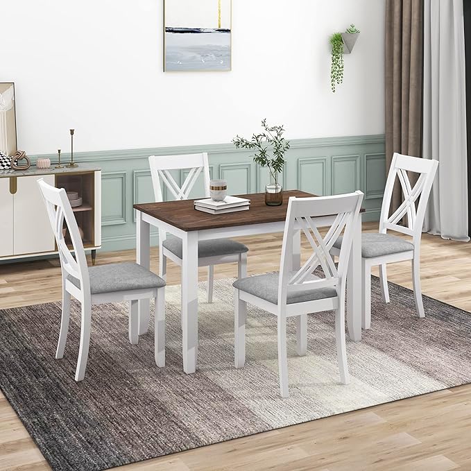 Ball & Cast 5-Piece Dining Table Set - Image 2
