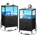 WLIVE Night Stand Set of 2 by WLIVE
