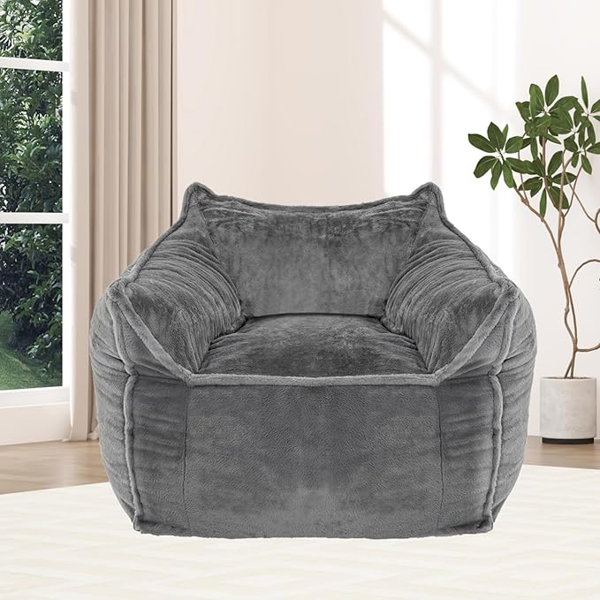Giant Bean Bag Chair for Adults, Large Bean Bag Chair - Image 3