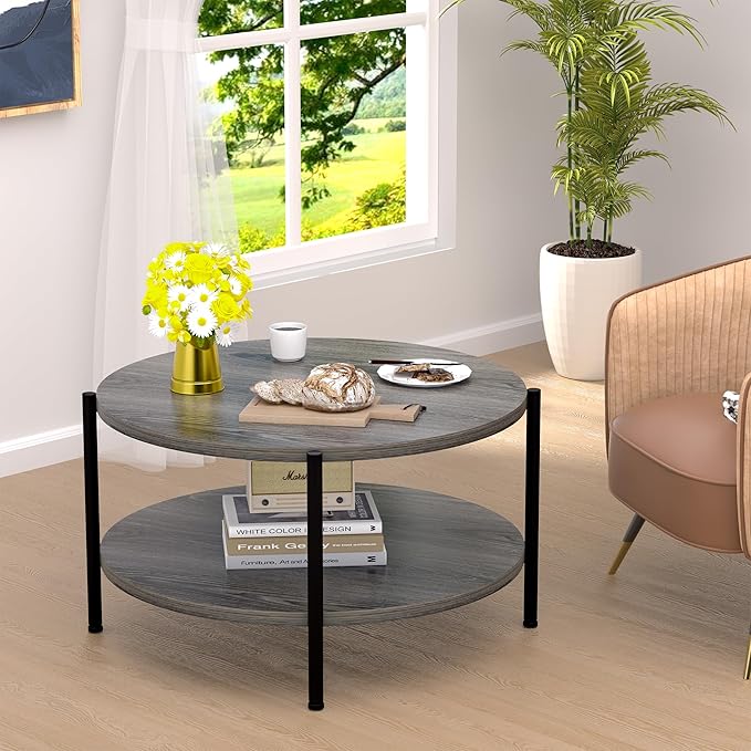 Coffee Table, 2 Tier Coffee Tables - Image 2