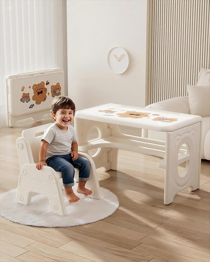 Toddler Table and Chair Set, Activity Table by Unknown