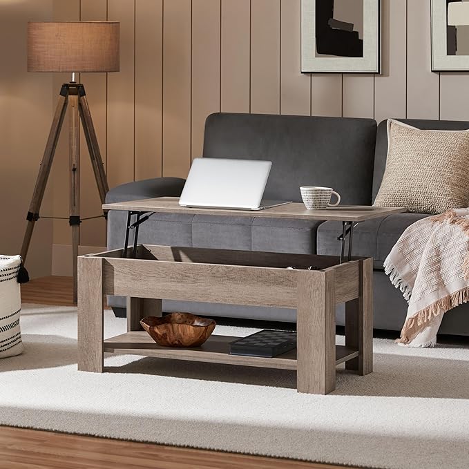 Yaheetech Lift Top Coffee Table - Image 2