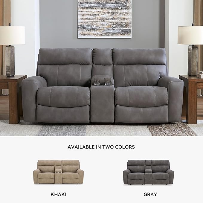 Signature Design by Ashley Next-Gen DuraPella Contemporary Faux Leather Modular - Image 7