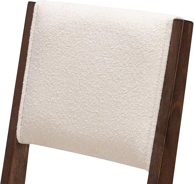 Plank+Beam Sereno Bar Stool, Sturdy Wood Modern Kitchen Bar Height Stool - Image 7