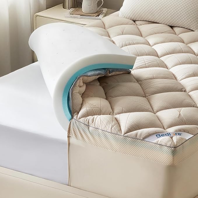 Bedlore 4-Inch California King Mattress Topper by Bedlore