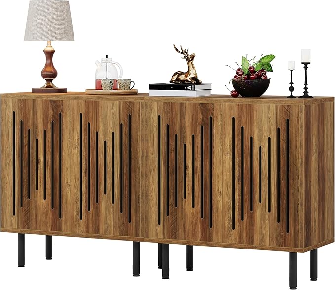Tribesigns Set of 2 Sideboard Buffet - Image 8