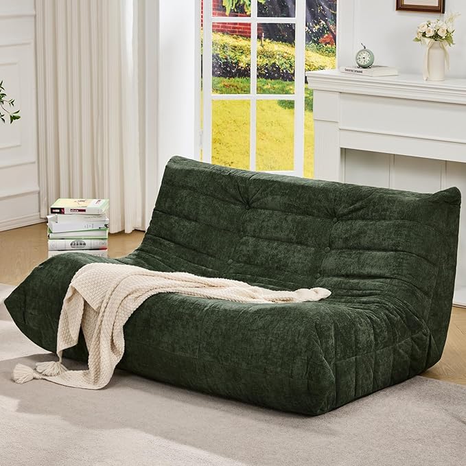 Hobestluk Bean Bag Chair Giant Bean Bag Sofa 2 Seater Bean Bag Chairs by YourHomeDeservesMore