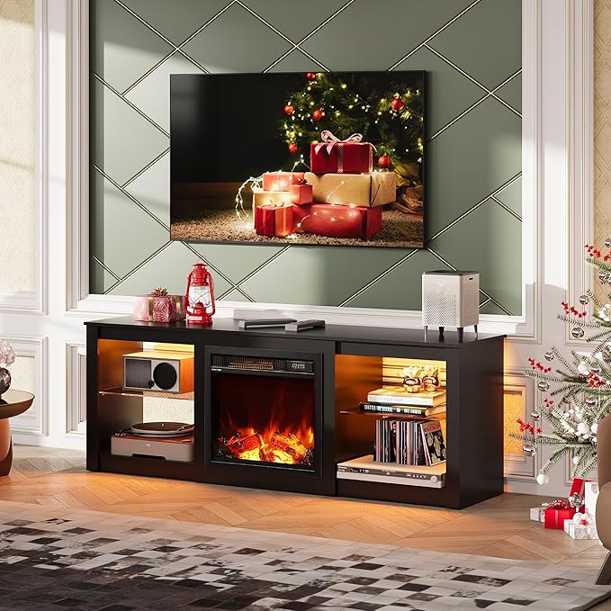 WLIVE 58 Inches Fireplace TV Stand - Image 2