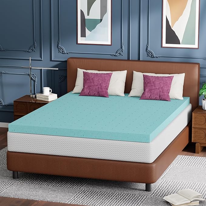 FDW | 8" Queen Mattress + 3" Cooling Mattress Topper | Gel Memory Foam | Medium by FDW