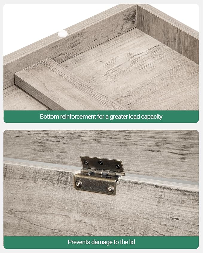 39.4" Storage Chest, Extra Large Storage Trunk - Image 5