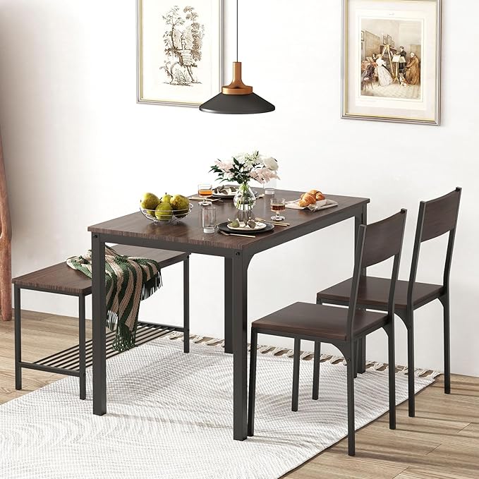 soges 4-Piece Dining Table Set - Image 2