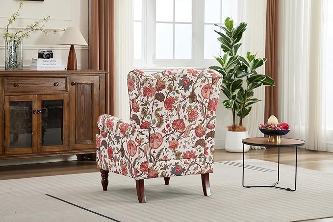 Ball & Cast Modern Accent Chair, Comfy Upholstered Armchair - Image 5