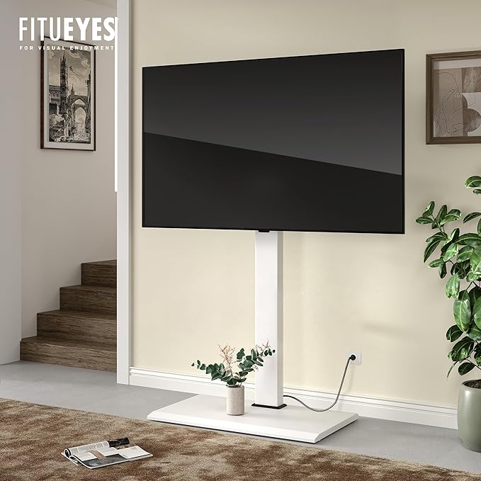 FITUEYES Iron Base Floor TV Stand - Image 8