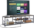 VECELO TV Stand with Power Outlets by VECELO