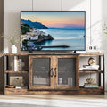 GarveeHome Farmhouse TV Stand for 65/75 inch TV, Entertainment Center by GarveeHome