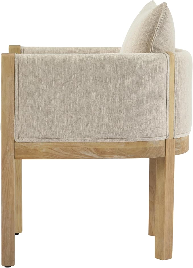 Christopher Knight Home Lucid Linen Upholstered Dining Chairs Set of 2 - Image 7