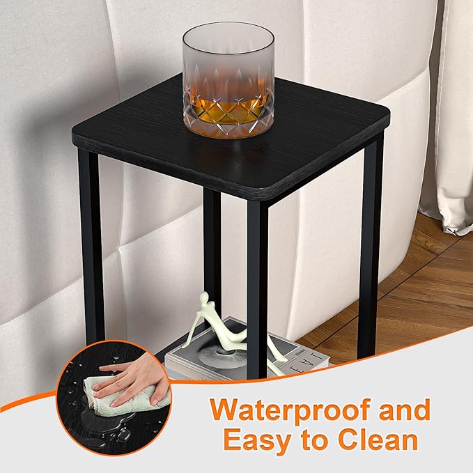 10" Wide Square Drink Table - Image 5