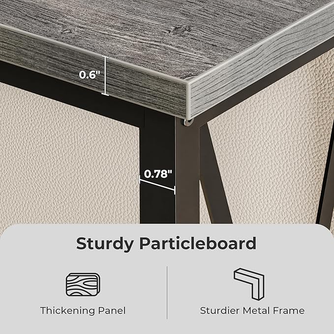 SUPERJARE 70 Inch Console Table - Image 8
